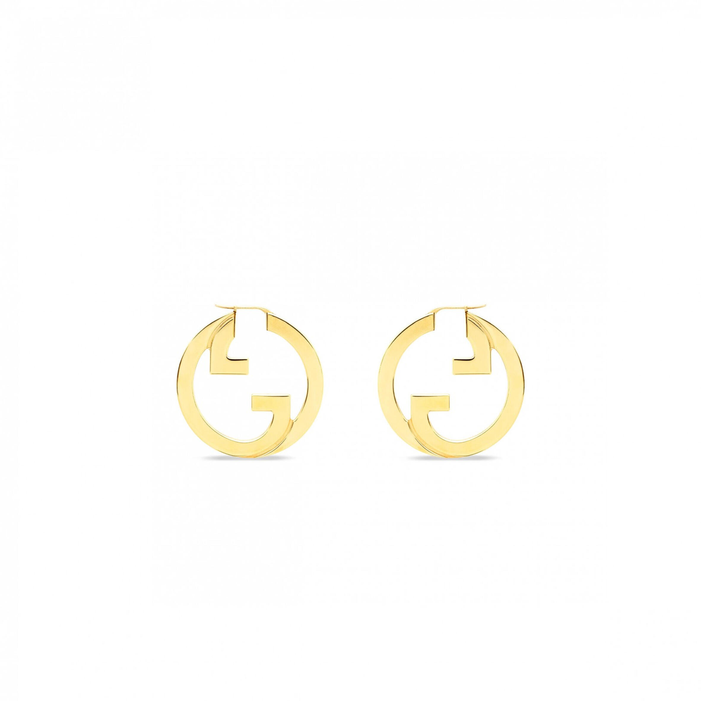 Gvc*1 blondie series openwork hoop earrings 30mm